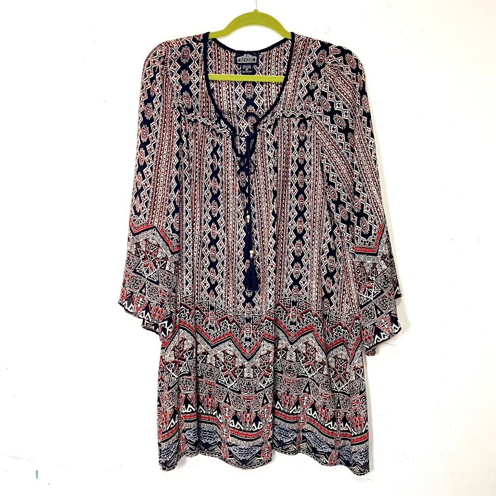Angie Boho Mini Dress size M
